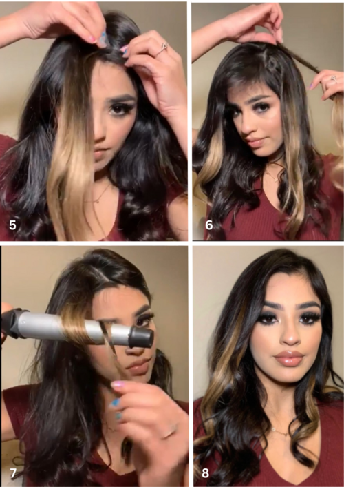 BLACK TO BLONDE OMBRE CLIP-IN HIGHLIGHTS 4 PCS