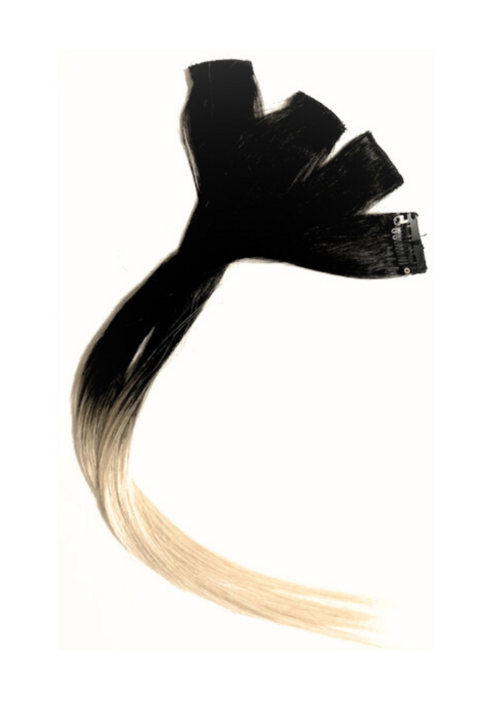 BLACK TO BLONDE OMBRE CLIP-IN HIGHLIGHTS 4 PCS