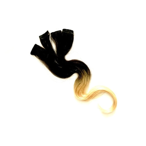 BLACK TO BLONDE OMBRE CLIP-IN HIGHLIGHTS 4 PCS