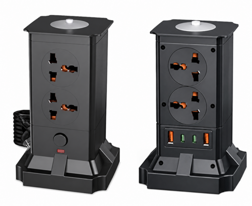 Power Strip for Office Desks and Workspaces