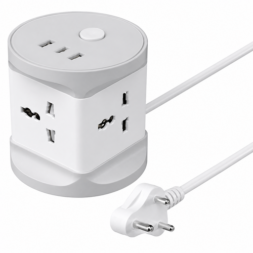 Compact Power Strip for Organized Power Management